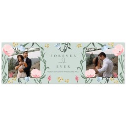 2x6 Same-Day Photo Banner with Fairy Garden design