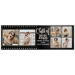 2x6 Same-Day Photo Banner with Grads on Film 2026 design