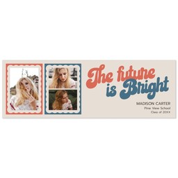 2x6 Photo Banner with Pop Off Grad design