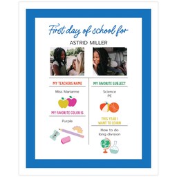 11x14 Board Prints with Schoolhouse Rocks Photo design