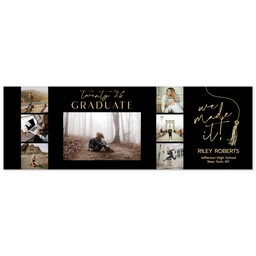 2x6 Photo Banner with Tassel Worthy 2026 design
