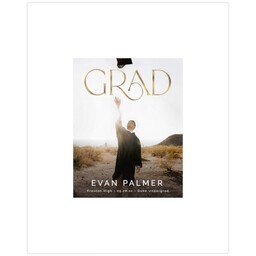 11x14 Board Prints with Shiny Golden Grad design