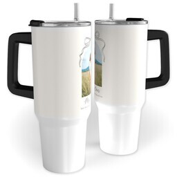 40oz Travel Tumbler with Freshly Graduated design