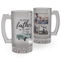 Personalized Beer Stein with Best Father design