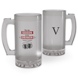 Personalized Beer Stein with Season of Drinkin design
