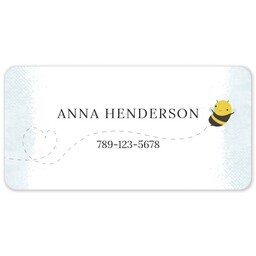 All-Purpose Labels, Medium - Set of 30 with Bee Love design
