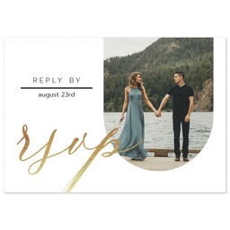 3.5x5 Same-Day Postcard with Bold Names RSVP design