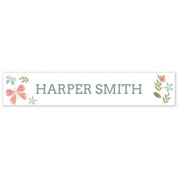 All-Purpose Labels, Small - Set of 72 with Delicate Floral design