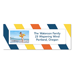 Address Label with Diving In design