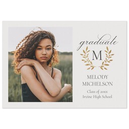 3.5x5 Same-Day Postcard with Jubilant Graduate design