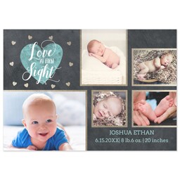 3.5x5 Same-Day Postcard with Love at First Sight design