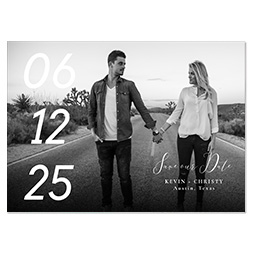 4.25x6 Postcard  with Substantial Date design