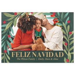 3.5x5 Same-Day Postcard with Foliage Arc - Spanish design