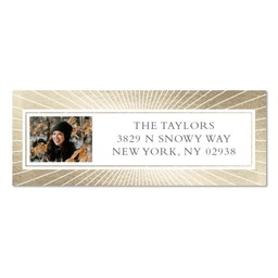 Address Label with The Happiest Holiday design