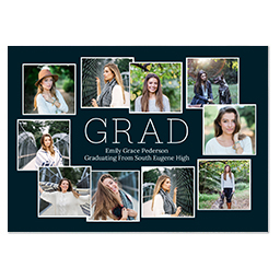 4.25x6 Postcard  with Grad Collage design