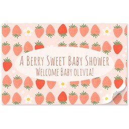 11x17 Personalized Tear Away Placemat Sheets of 30 with Berry Baby Placemat design