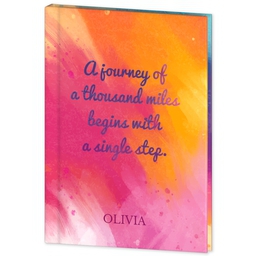 Journal Hardcover with Journey Begins design