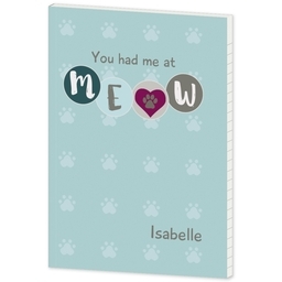 Journal Softcover with Meow design