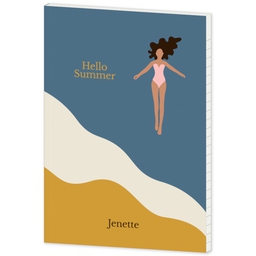 Journal Softcover with Waves design