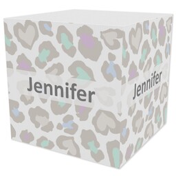 Note Cube 4-Sided StikIt Notes with Jungle design