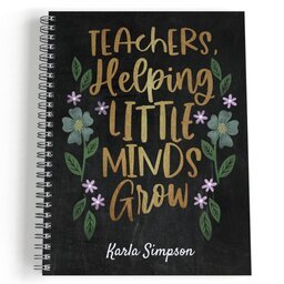 Spiral Bound Journal - 80 page with Blooming Minds design