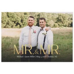 3.5x5 Same-Day Postcard with Golden Love design