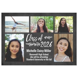 3.5x5 Same-Day Postcard with Grad Laurels 2026 design