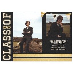 3.5x5 Same-Day Postcard with College Bound Announcement 2026 design