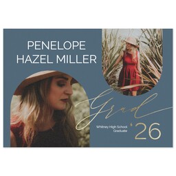 3.5x5 Same-Day Postcard with Looking Ahead 2026 design