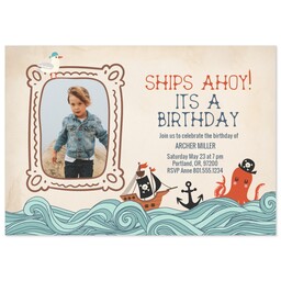 3.5x5 Same-Day Postcard with Privateer design