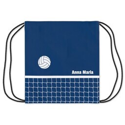 Drawstring Gym Bag with Vollyball Gym Bag design