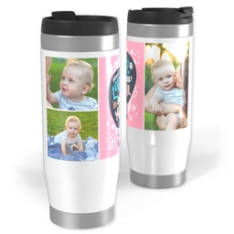 Photo Travel Tumbler with Mom's Love design