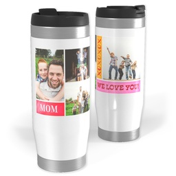 Photo Travel Tumbler with XOXO Mom design
