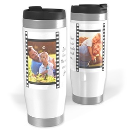 Photo Travel Tumbler with Dads Love live on design
