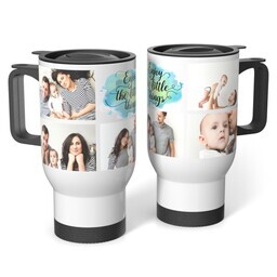 Stainless Steel Tumbler 14oz. with Enjoy Little Things design