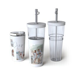 28oz Convertible Tumbler with Family Keepsakes design