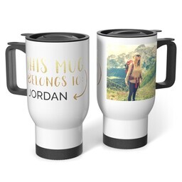 Stainless Steel Tumbler 14oz. with Gift of Gold design