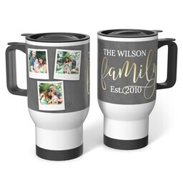 Stainless Steel Tumbler 14oz. with Golden Family design