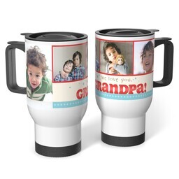 Stainless Steel Tumbler 14oz. with Grandpa design