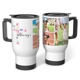 Stainless Steel Tumbler 14oz. with Love Always design