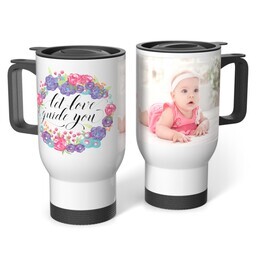 Stainless Steel Tumbler 14oz. with Love Guides You design