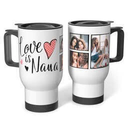 Stainless Steel Tumbler 14oz. with Love is Nana design