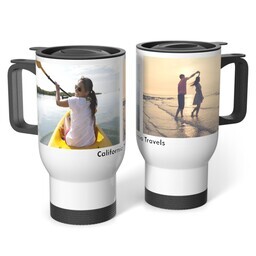 Stainless Steel Tumbler 14oz. with Minimal Two design