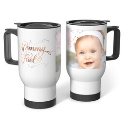 Stainless Steel Tumbler 14oz. with Mommy Fuel design