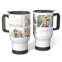 Stainless Steel Tumbler 14oz. with Never Ending Love design