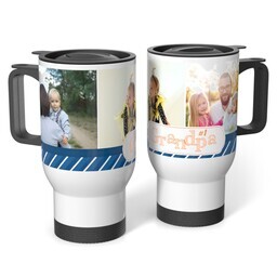 Stainless Steel Tumbler 14oz. with Number 1 Grandpa design