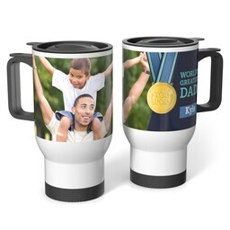 Stainless Steel Tumbler 14oz. with Winning Dad design