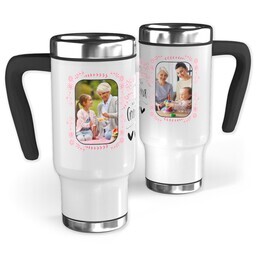 14oz Stainless Steel Travel Photo Mug with World's Best Grandma design