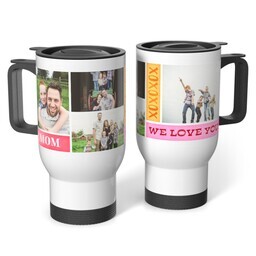 Stainless Steel Tumbler 14oz. with XOXO Mom design