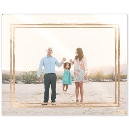 8x10 Acrylic Wall Art with Framed In Gold design